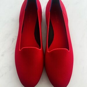 Rothy's Women's The Lounge Loafer Red Slip-On Flats